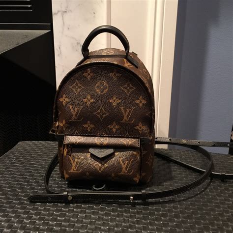 louis vuitton palm springs backpack mini tradesy|louis vuitton mini backpack.